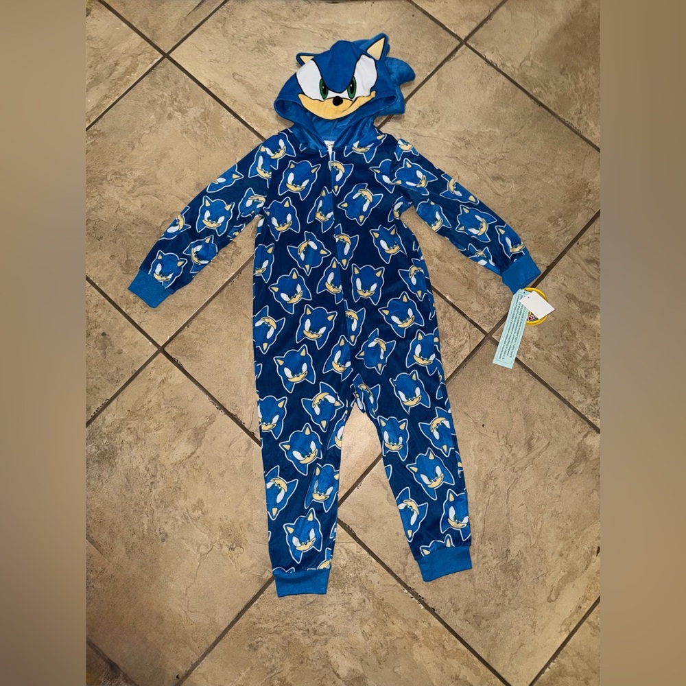 Sonic fleece zipper sleeper new with tags